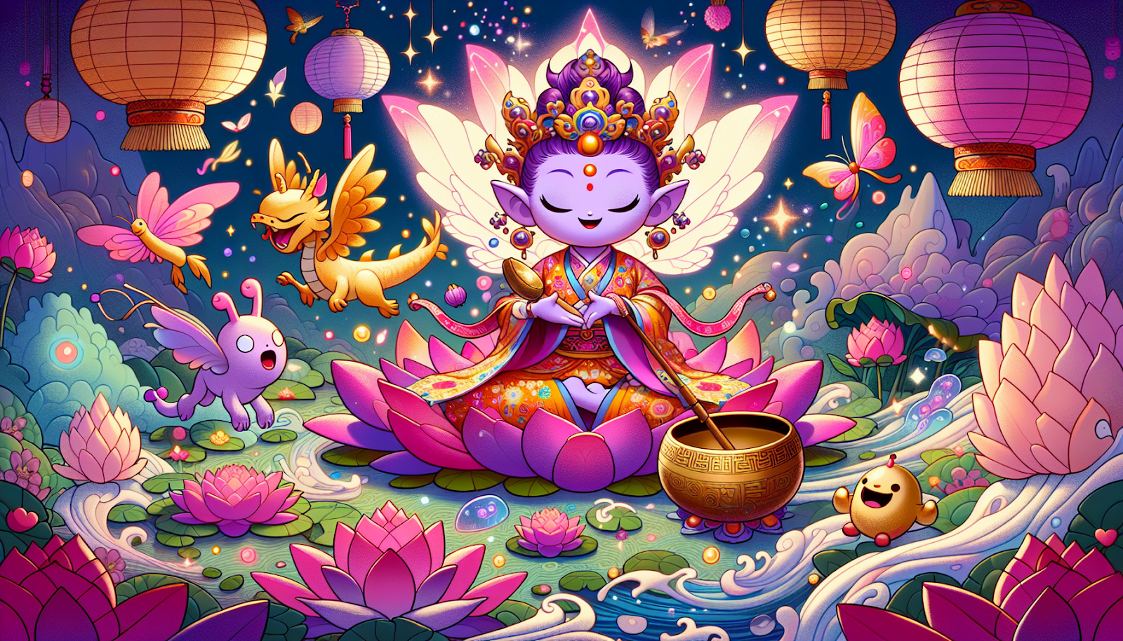 Meditating On The Brahmaviharas Peaceful meditation on the godly abodes.